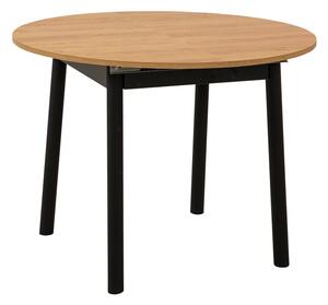 Oliver Oak Black étkezőasztal