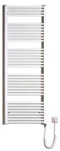 Birossi törölközőszárító radiátor - egyenes - fehér - 600x1680 mm