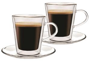 Maxxo "Lungo" 2 részes thermo pohár készlet, 220 ml