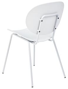 Étkező szék 2 részes készlet Fehér SHONTO