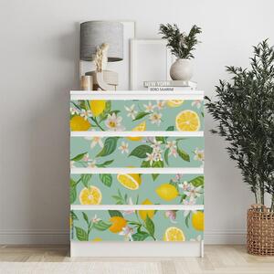 IKEA MALM bútormatrica - virágzó citromok