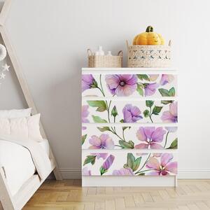 IKEA MALM bútormatrica - szép virágok