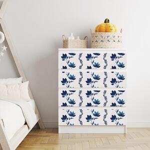 IKEA MALM bútormatrica - függőleges kék szőlő