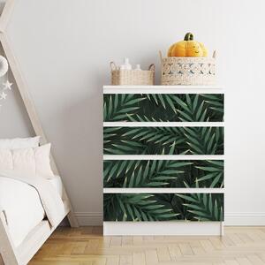 IKEA MALM bútormatrica - trópusi növények