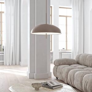 DFTP by Nordlux Versale függőlámpa, barna, Ø 50 cm, dimmelhető, Barna / rozsda, Nappali / Étkező, fém, Skandináv