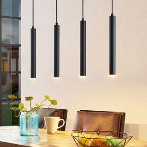 Arcchio Kammeron LED-es függőlámpa, fekete, fém, 80 cm