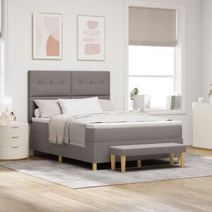 VidaXL Boxspring Ágy Mattal és Pad Taub 140x190 cm Szövet