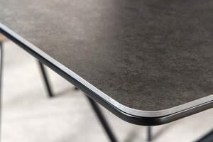 Meghosszabbítható étkezőasztal Halia 160-200 cm márvány antracit