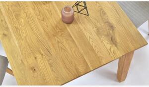 Tömör tölgyfa asztal 160 x 90 cm