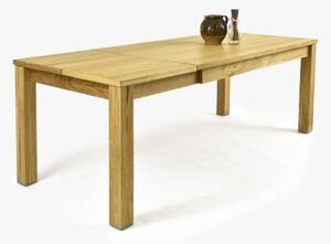 Bővíthető tölgyfa asztal 140 x 90