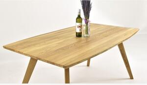Tölgyfa asztal - ovális GOLEM 140 x 90 cm