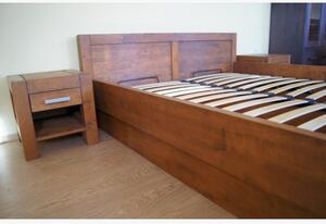 Fa ágy rakodótérrel