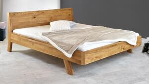 Luxus tömör tölgyfa ágy, marina 160 x 200 cm