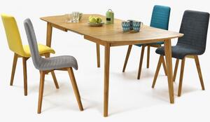 Bővíthető tömörfa Arles asztal és Arosa székek