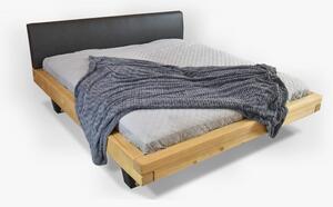 Tömörfa ágy lábakon , Laura 200 x 200 cm