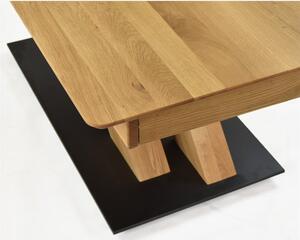 Étkezőasztal egy lábbal, tölgy Tondern XL