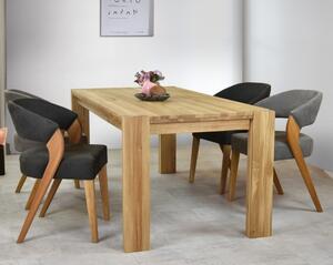 Tölgyfa étkezőasztal , Zlatko 160 x 90 cm