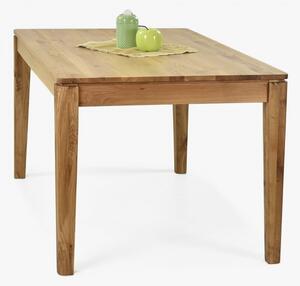 Bővíthető tölgy tömörfa asztal, Kolding 160-240 x 90 cm