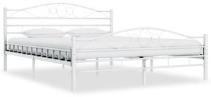 VidaXL fehér fém ágykeret 160 x 200 cm