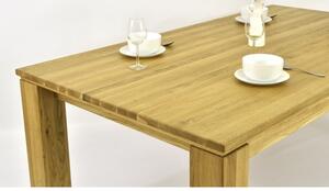 Tölgyfa konyhai asztal, New line 180 x 100