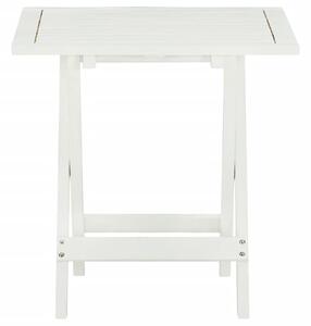 Fehér összecsukható kerti asztal KENON