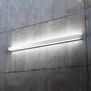 MCJ Mera LED fali lámpa, szélesség 120 cm, alumínium, 4,000K, Alu / szürke / cink, Folyosó, fém, Modern