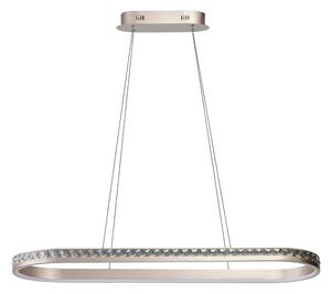 Camelia Oval 3-step függesztett lámpa, rózsaarany, 60 W