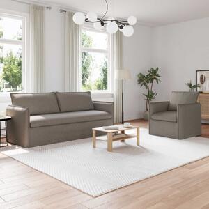 VidaXL Kanapé Szett 2 pcs Tópszínű 196 x 82 x 85 cm Szövet
