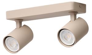 Exo Line Beige felületre szerelhető spotlámpa, bézs, 2x 50 W