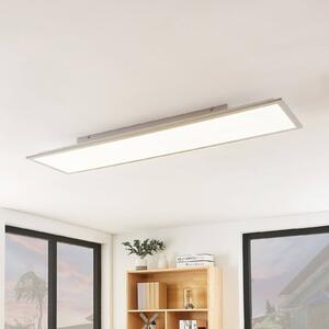 Lindby LED panel Stenley, CCT, 120 cm x 30 cm, dimmelhető, dimmelhető, Fehér / opál, Konyha, Műanyag, Modern
