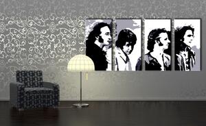 Kézzel festett vászonképek POP Art Beatles bea5 (POP ART)