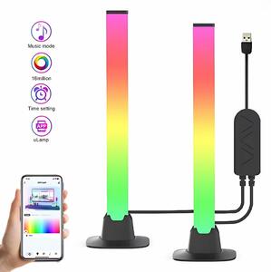 Okos RGB LED hangulatfény sáv zenére reagáló világítással és mobilalkalmazás vezérléssel
