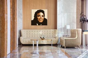 Kézzel festett vászonképek POP Art Michael Jackson mj6 (POP)