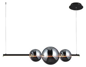 Retro csillár Sandra 3 szabályozható fekete