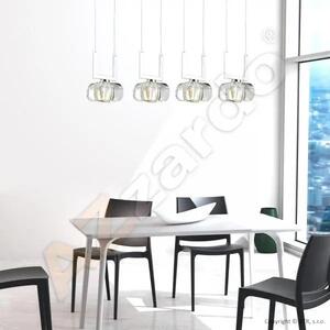 Design csillár Rubic 4A – Átlátszó