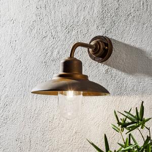 Moretti Luce Susa kültéri fali lámpa - tengervízálló, Bronz / antik sárgaréz, Sárgaréz, Vidéki otthon / Rusztikus