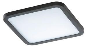 Spotlámpa Slim 15 Square 3000K Ip44 fekete gipszkartonhoz