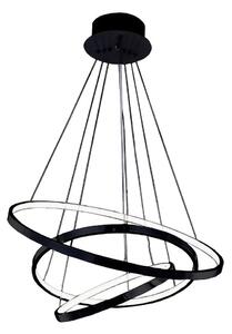 Luxus csillár Wheel 3 Dimm fekete