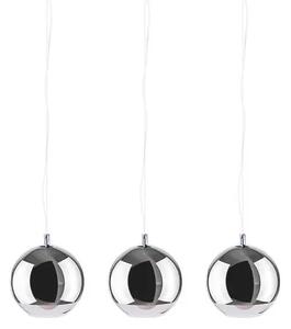 Silver Ball 3 Line ipari csillár – Szürke