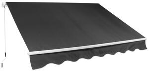 Strend Pro napellenző ponyva, szürke, 280 g/m2, 3 x 2 m