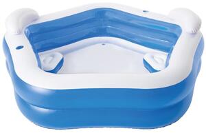 Bestway® 54153 medence, Family Fun, felfújható medence, 2,13 x 2,06 x 0,69 m