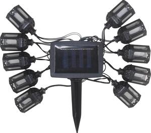 Füzér Strend Pro Garden, lámpás, szolár, 10x LED, 1,8+2 m