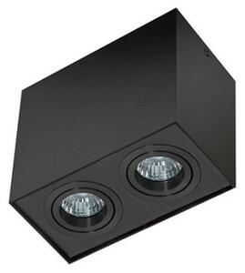 Modern spotlámpa Eloy 2 fekete/fekete
