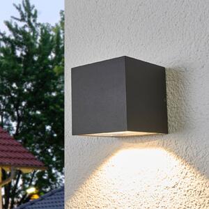Lucande LED kültéri fali lámpa Merjem, 12 cm, lefelé, IP54