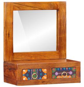 VidaXL Fali Szekrény 40x20x50 cm Tömör Akác