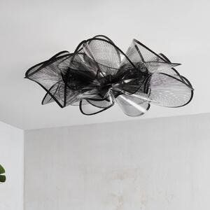 Slamp Étoile Ceiling LED mennyezeti lámpa, fekete, dimmelhető, Fekete, Nappali / Étkező, Műanyag, Dizájn