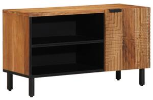 TV Szekrény 80x31,5x46 cm Tömör Akácfából