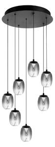 Design csillár Pamela 11 Line 7 króm – LED integrovaný