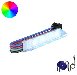 LED szalag 2 pcs Fekete és Többszínű 1745 mm Réz és műanyag