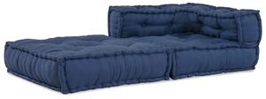 Moduláris Puff Indigo 70x70x54 szövet